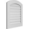 Ekena Millwork Arch Top Surface Mount PVC Gable Vent: Non-Functional, w/ 3-1/2"W x 1"P Standard Frame, 24"W x 26"H GVPAR24X2601SN - alternate 2